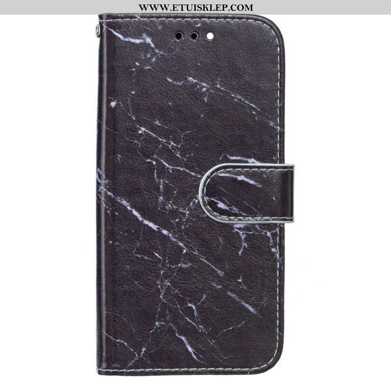 Etui Folio do Samsung Galaxy A13 5G / A04s Intensywny Marmur